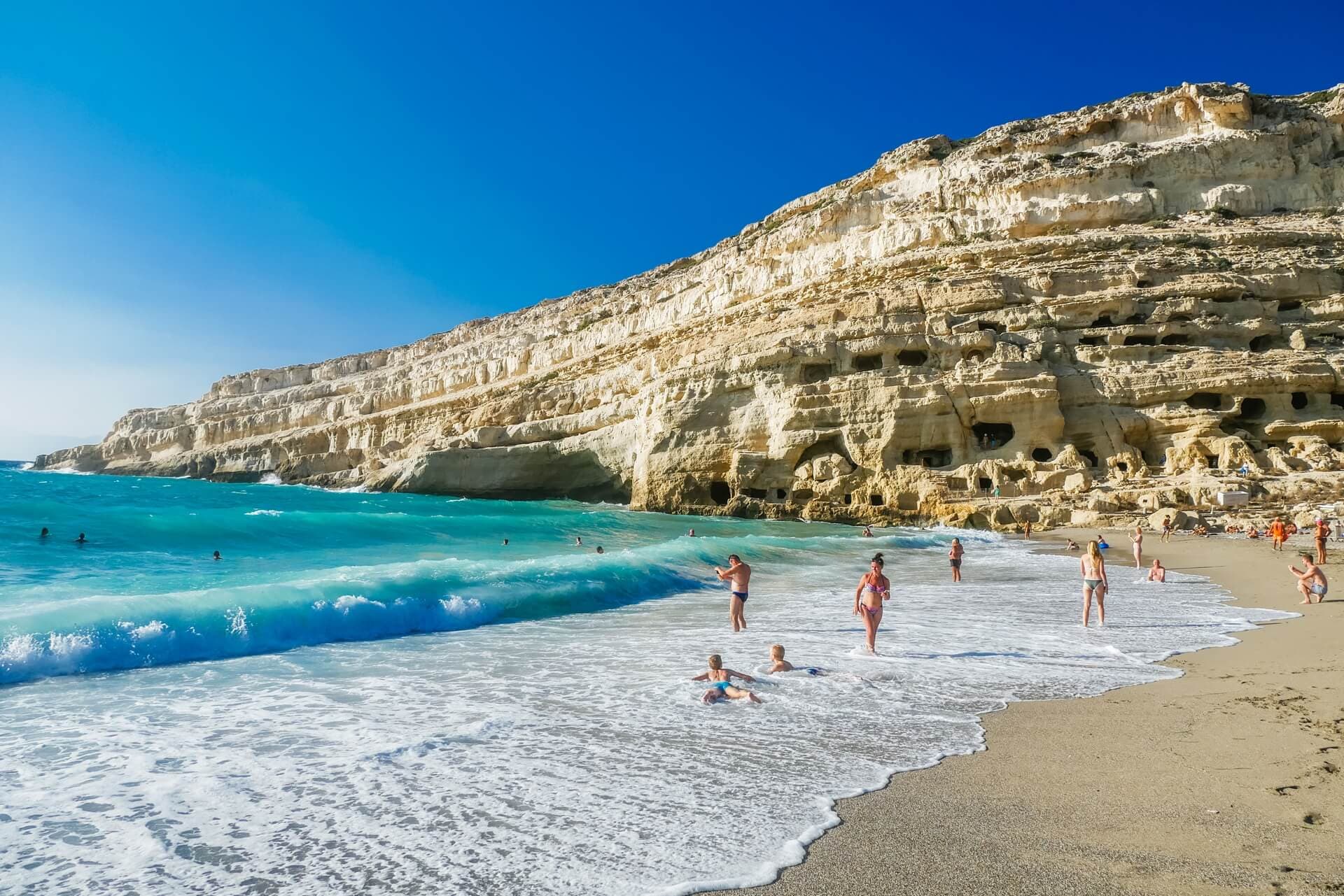 Cele mai frumoase plaje din Heraklion